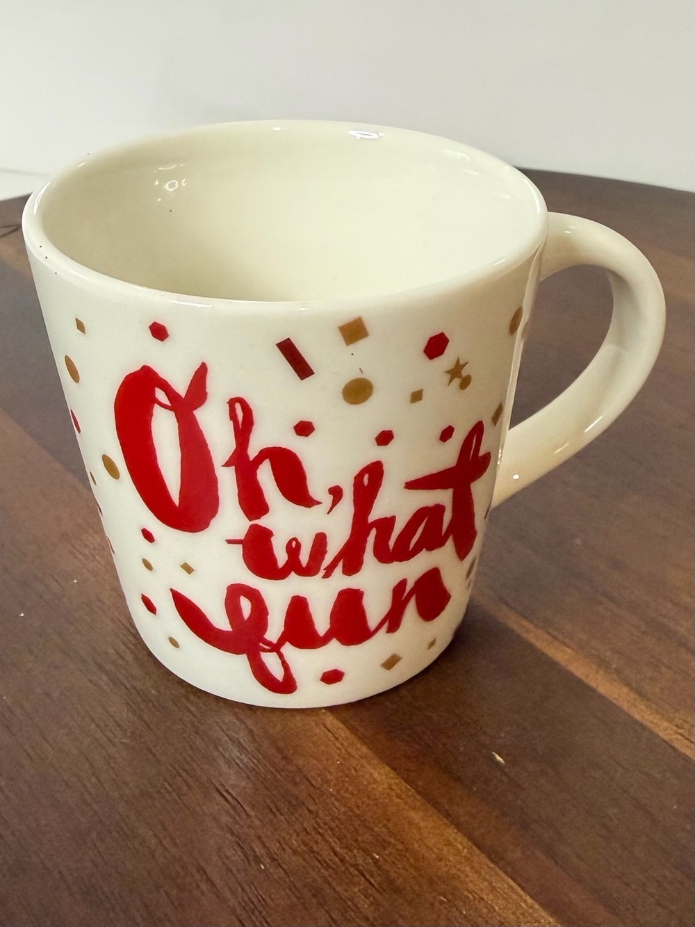 Starbucks Holiday Demitasse Espresso Cup Oh What Fun